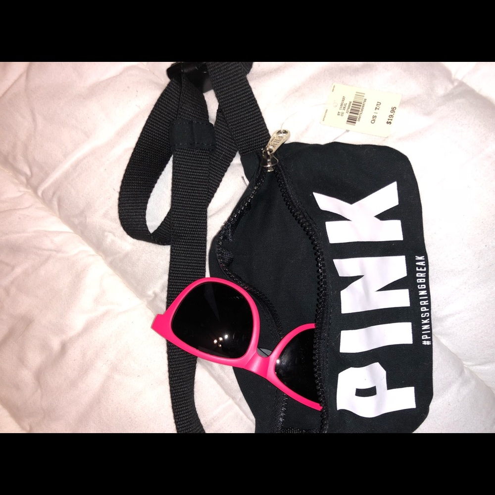 Pink fanny pack